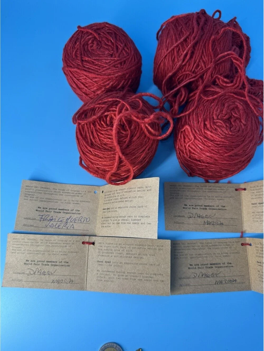 Manos Del Uruguay lot four